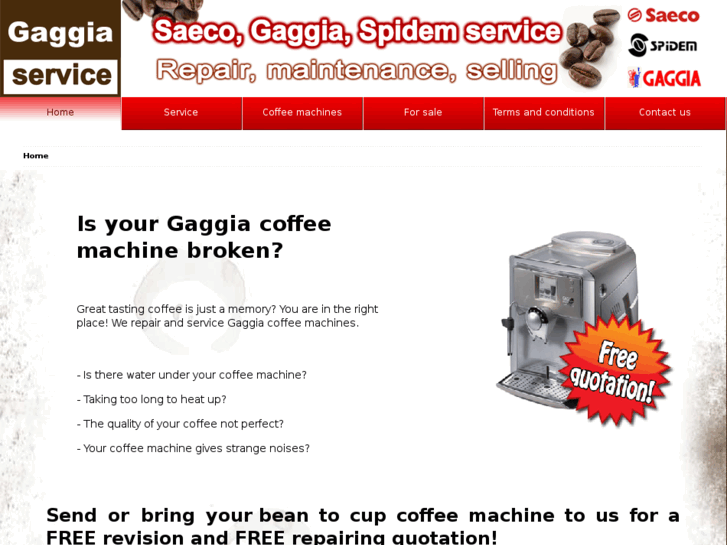 www.gaggia-service.com