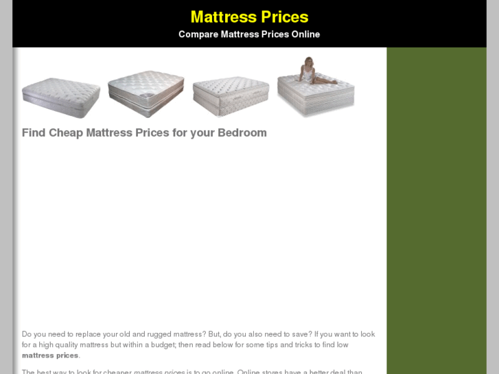 www.mattressprices.info