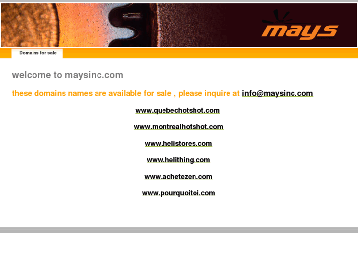 www.maysinc.com