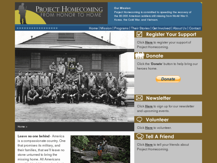 www.projecthomecoming.com