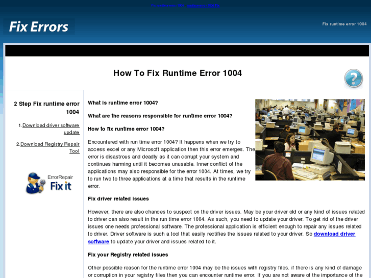 www.runtimeerror1004fix.com