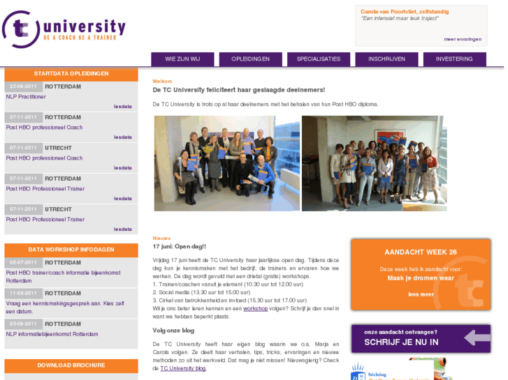 www.tcuniversity.nl