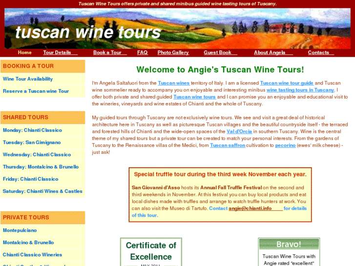 www.tuscanwinetours.net