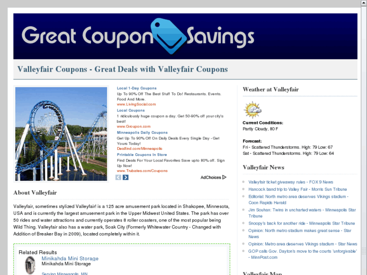 www.valleyfaircoupons.com