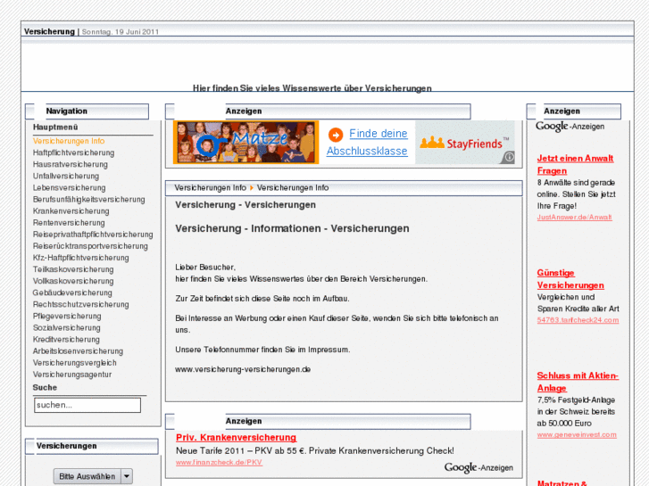 www.versicherung-versicherungen.biz