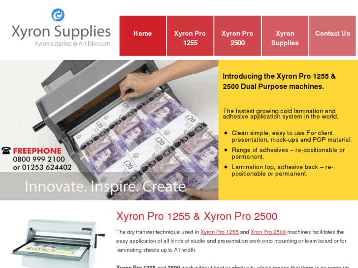 www.xyronsupplies.co.uk