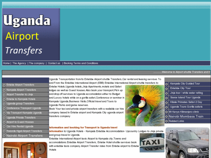 www.airporttransfersuganda.com