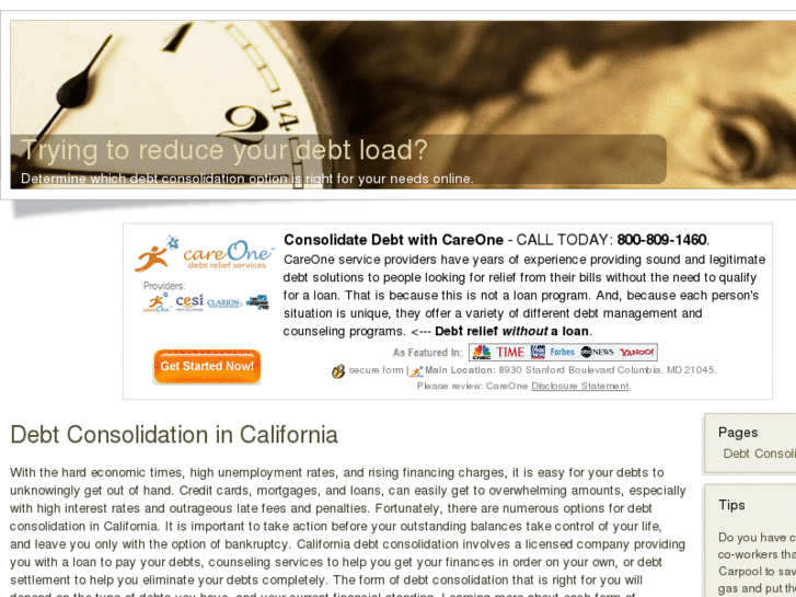 www.debtconsolidationincalifornia.org