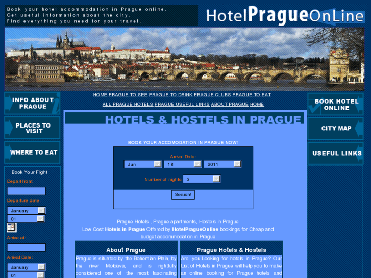 www.hotelpragueonline.com