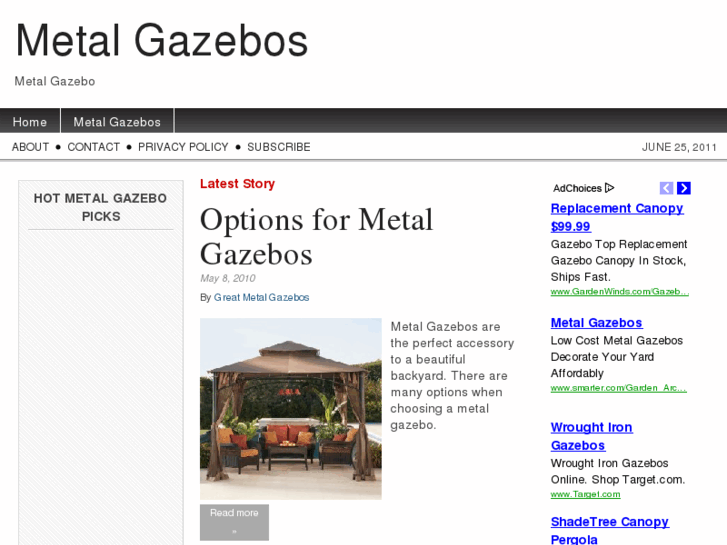 www.metalgazebos.org