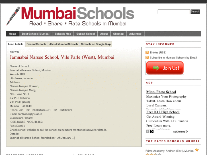 www.mumbaischools.net