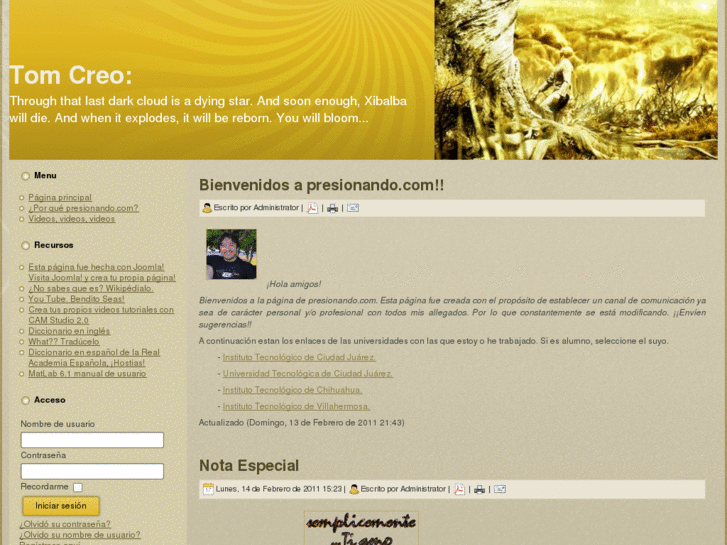 www.presionando.com