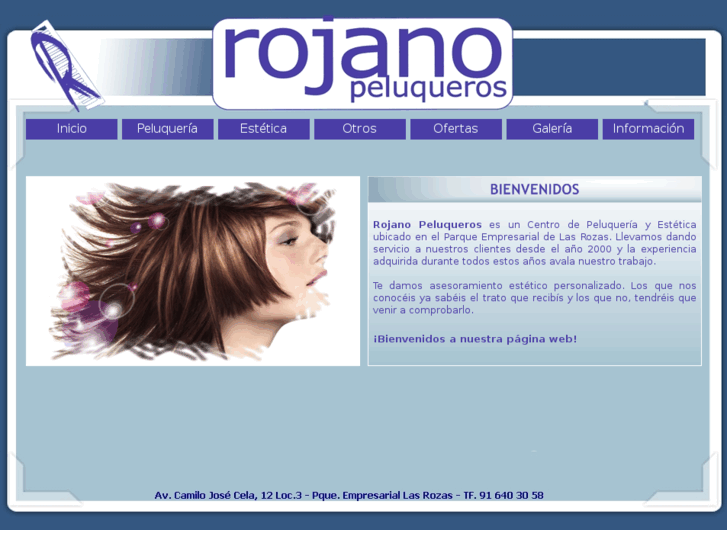 www.rojanopeluqueros.es