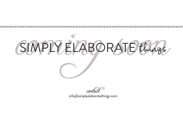 www.simplyelaboratethings.com