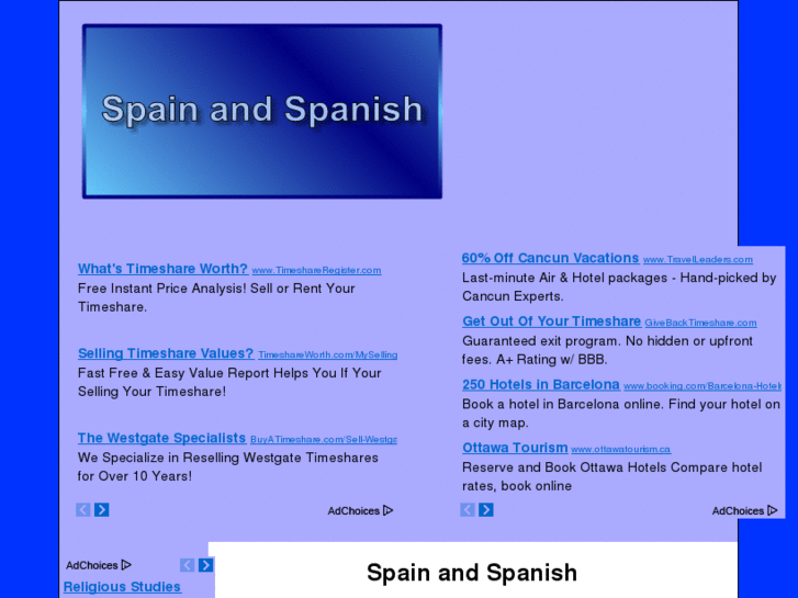 www.spain-and-spanish.co.uk