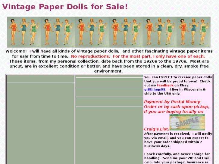 www.vintagepaperdollsforsale.com