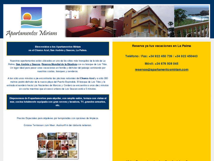 www.apartamentosmiriam.com