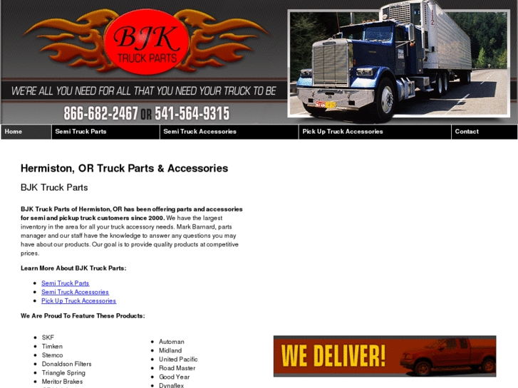 www.bjktruckparts.com