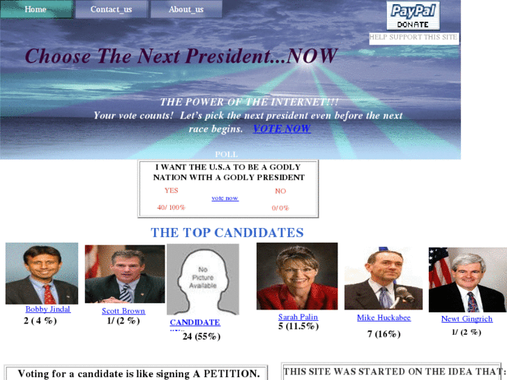 www.choosethenextpresident.com