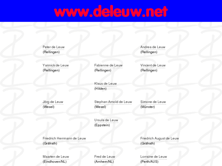 www.deleuw.net