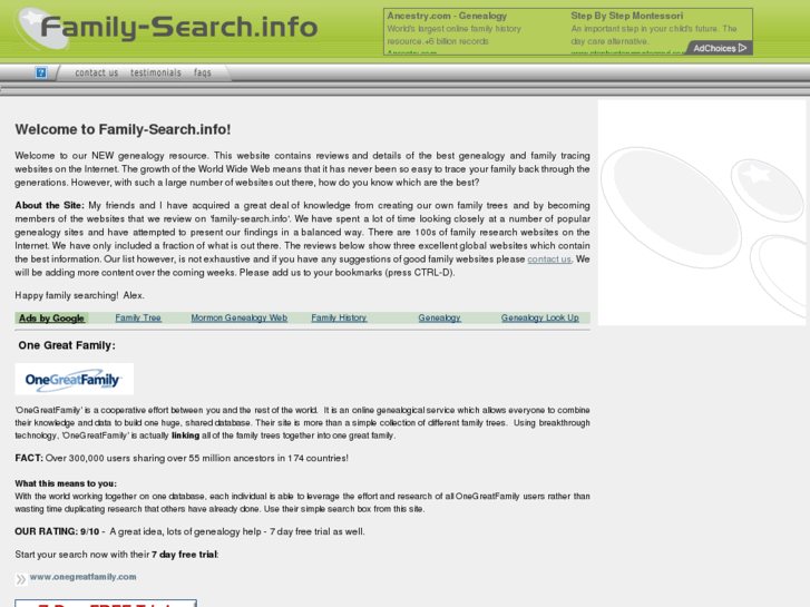 www.family-search.info