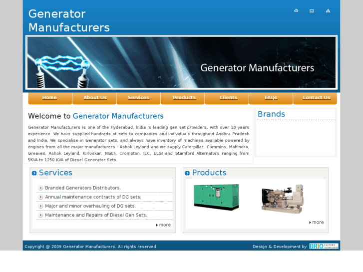 www.generatorsmanufacturers.com