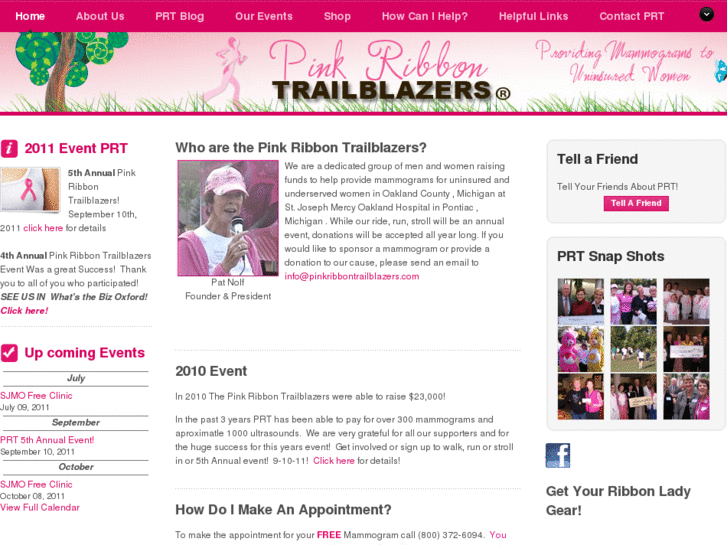 www.pinkribbontrailblazers.com