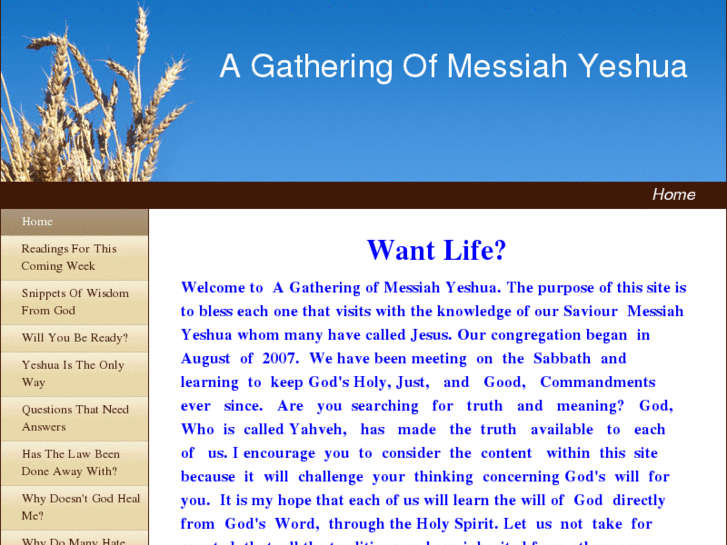 www.agatheringofmessiahyeshua.com