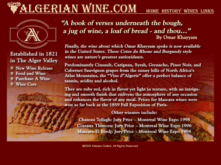 www.algerianwine.com