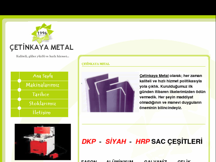 www.cetinkayametal.net