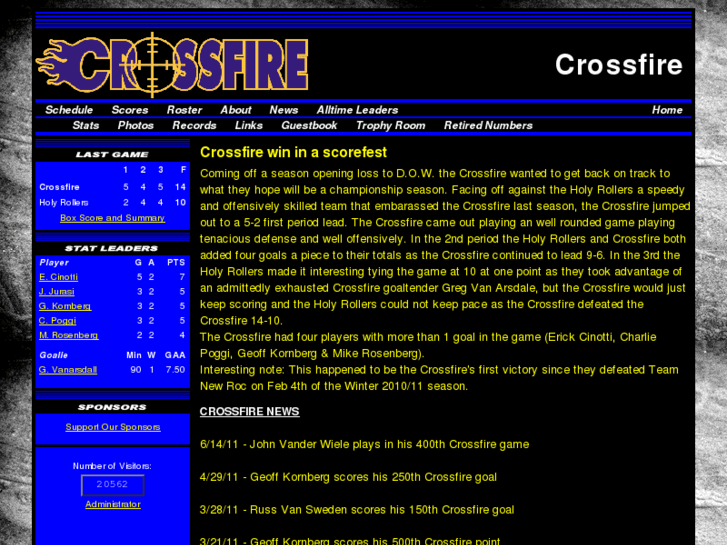 www.crossfirehockey.net