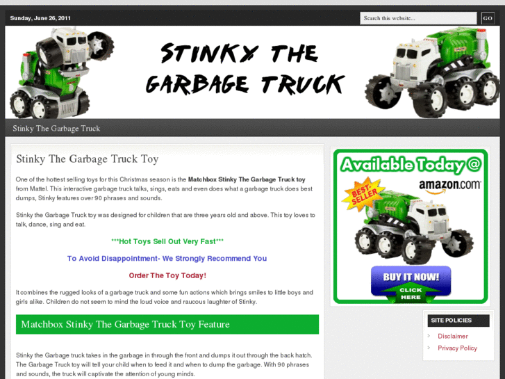 www.garbagetrucktoy.com