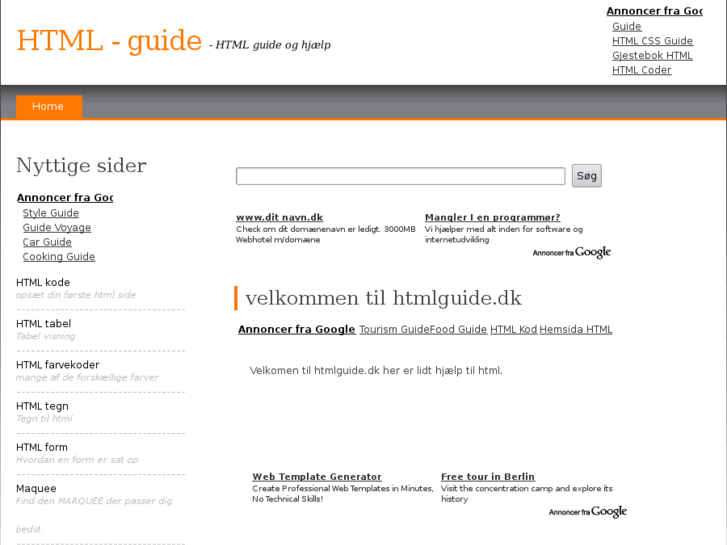 www.htmlguide.dk