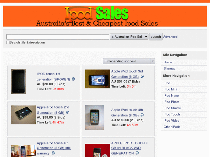 www.ipodsales.com.au