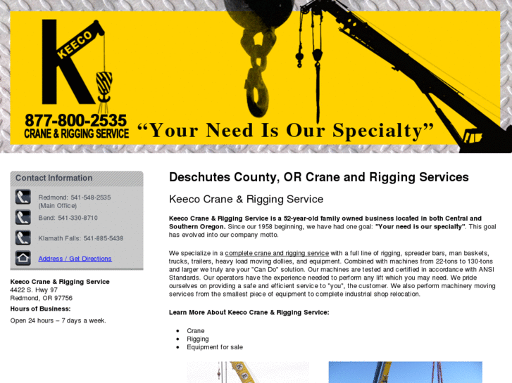 www.keecocrane.com