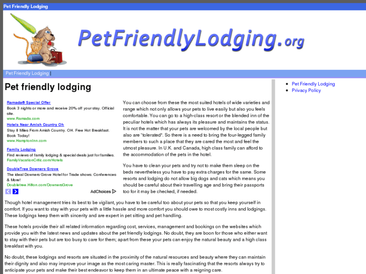 www.petfriendlylodging.org