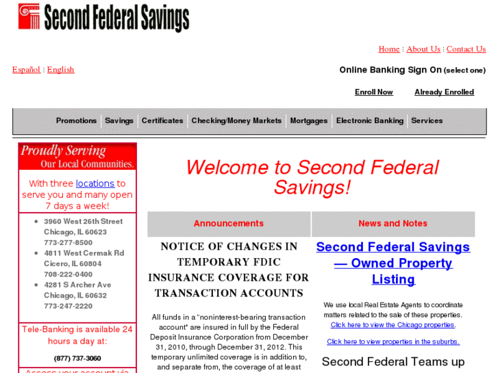 www.secondfederal.com