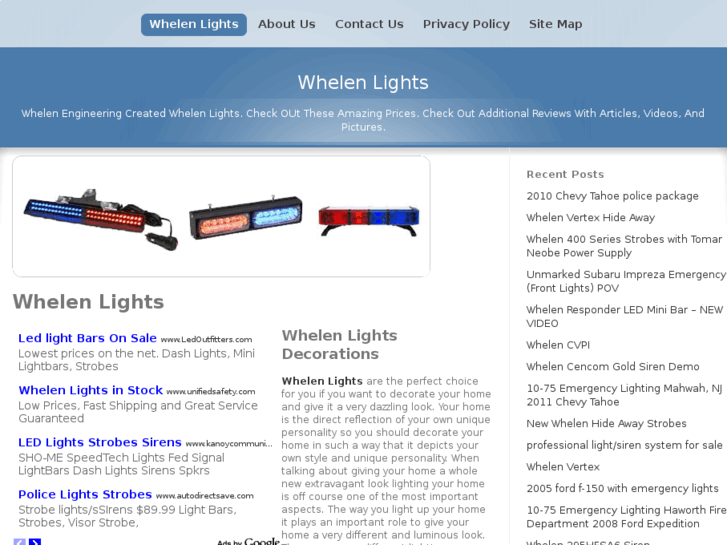 www.whelenlights.net