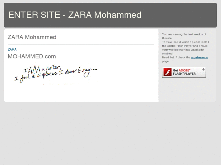 www.zaramohammed.com