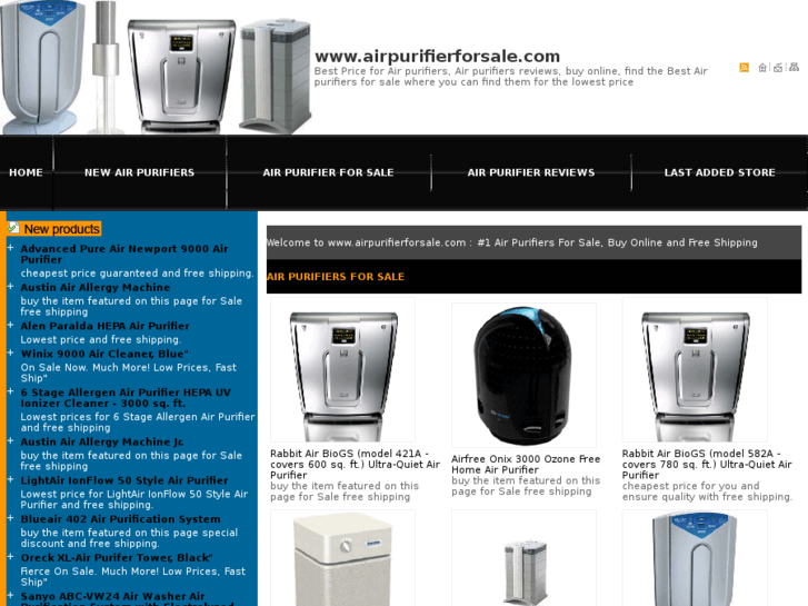 www.airpurifierforsale.com