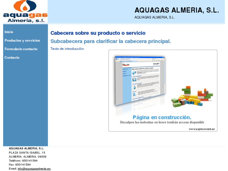 www.aquagasalmeria.es