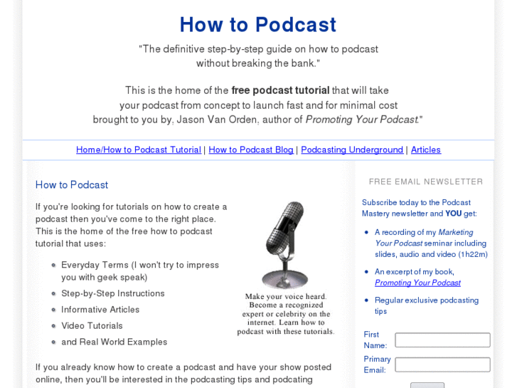 www.how-to-podcast-tutorial.com