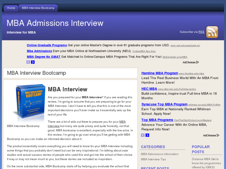 www.interviewformba.net