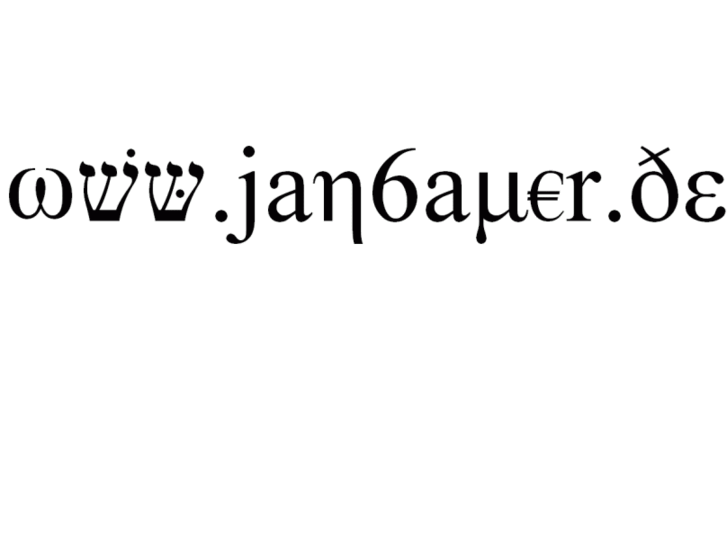 www.janbauer.info