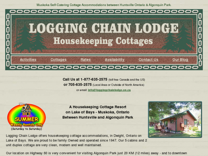 www.loggingchainlodge.com