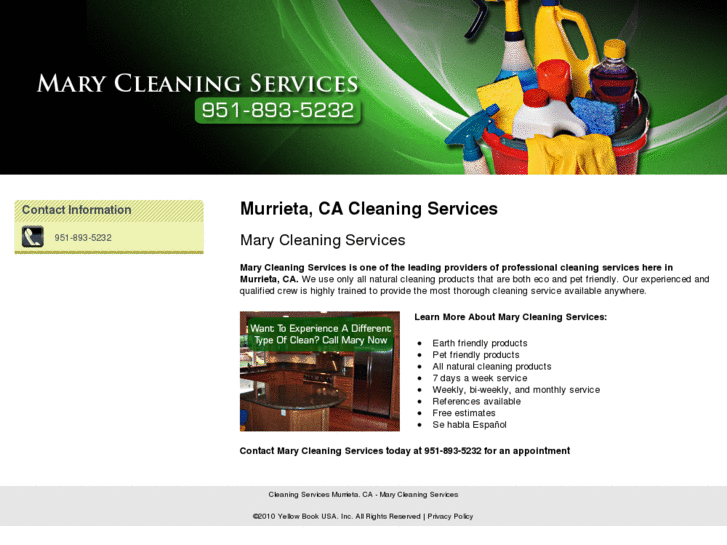 www.marycleaningcompany.com