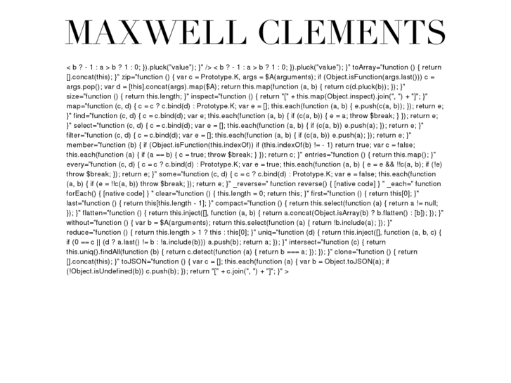 www.maxwellclements.com