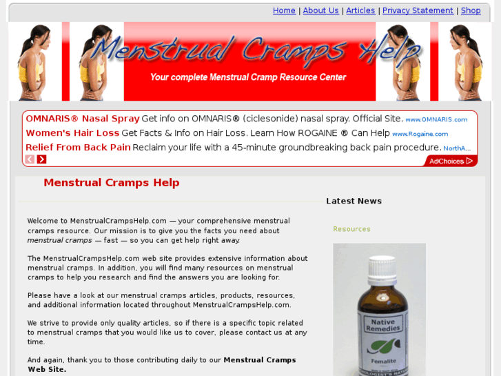 www.menstrualcrampshelp.com