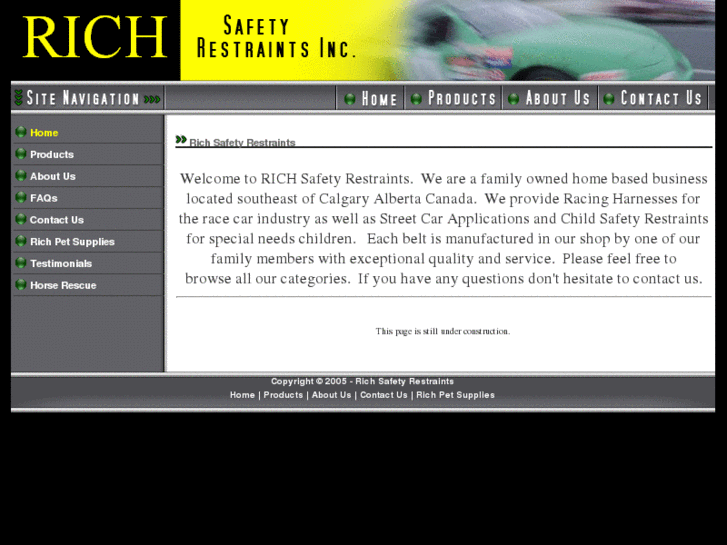 www.richsafetyrestraints.com