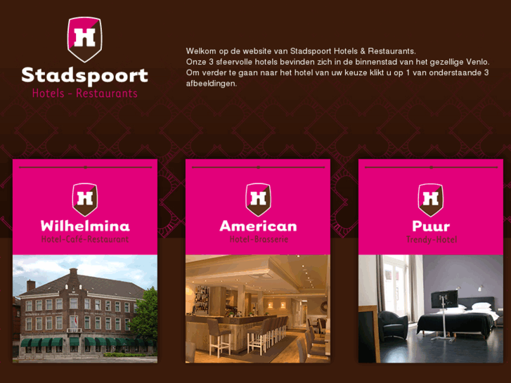 www.stadspoorthotels.nl